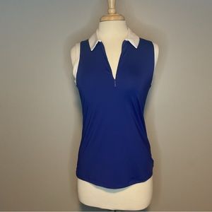 Tommy Bahama Women's Golf Tennis Pickleball Sleeveless Purple Shirt